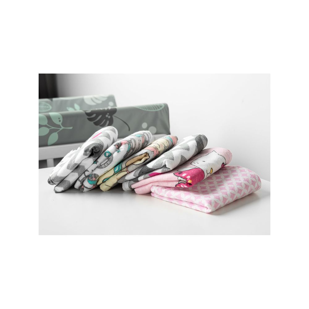 Flaneliniai vystyklai Sensillo CERATO Girl 50x60, 1vnt