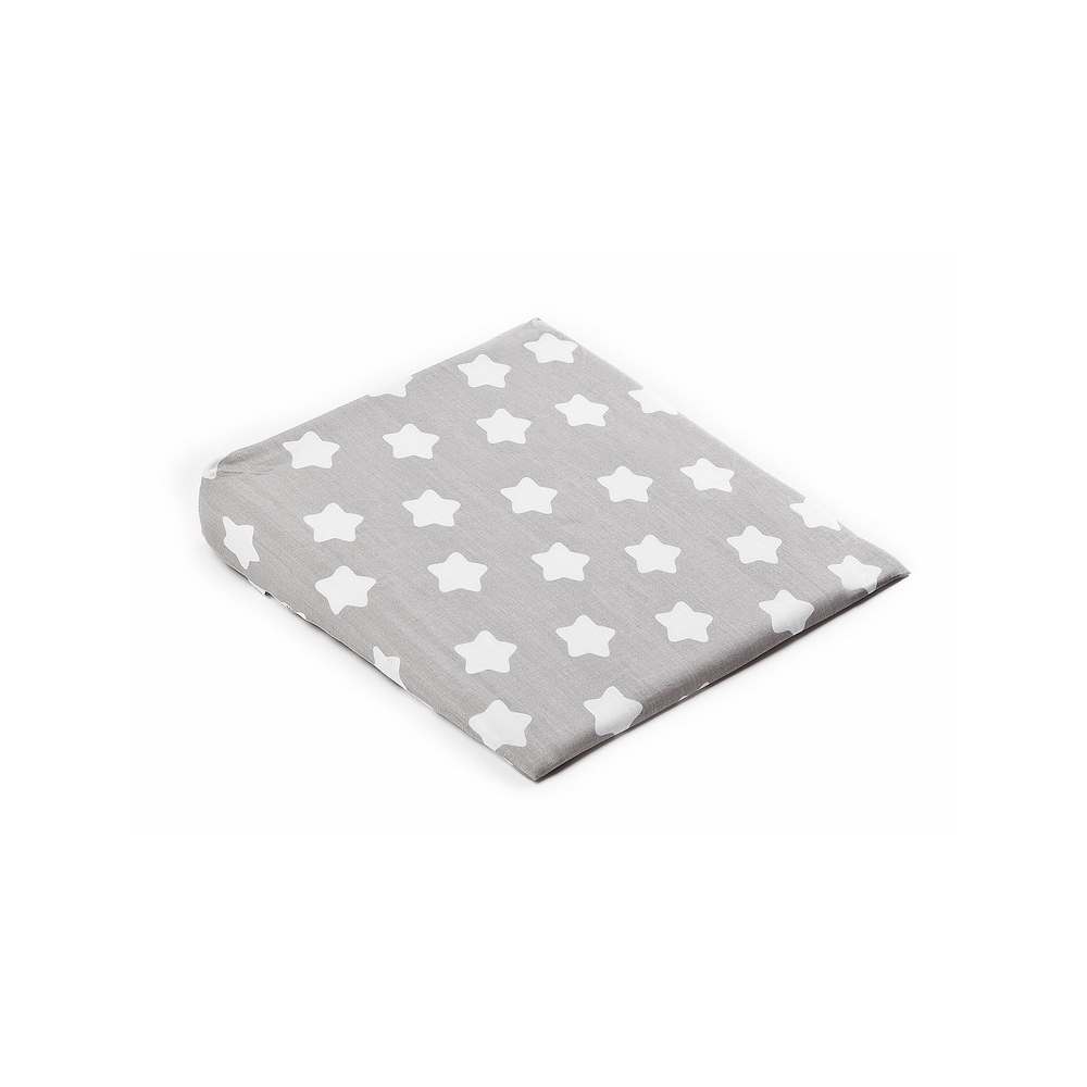Pagalvės užvalkalas CLINK POCKET 38x30 GRAY STARS-Miegui, Patalynė vaikams ir kūdikiams, Patalynės užvalkalai-e-vaikas