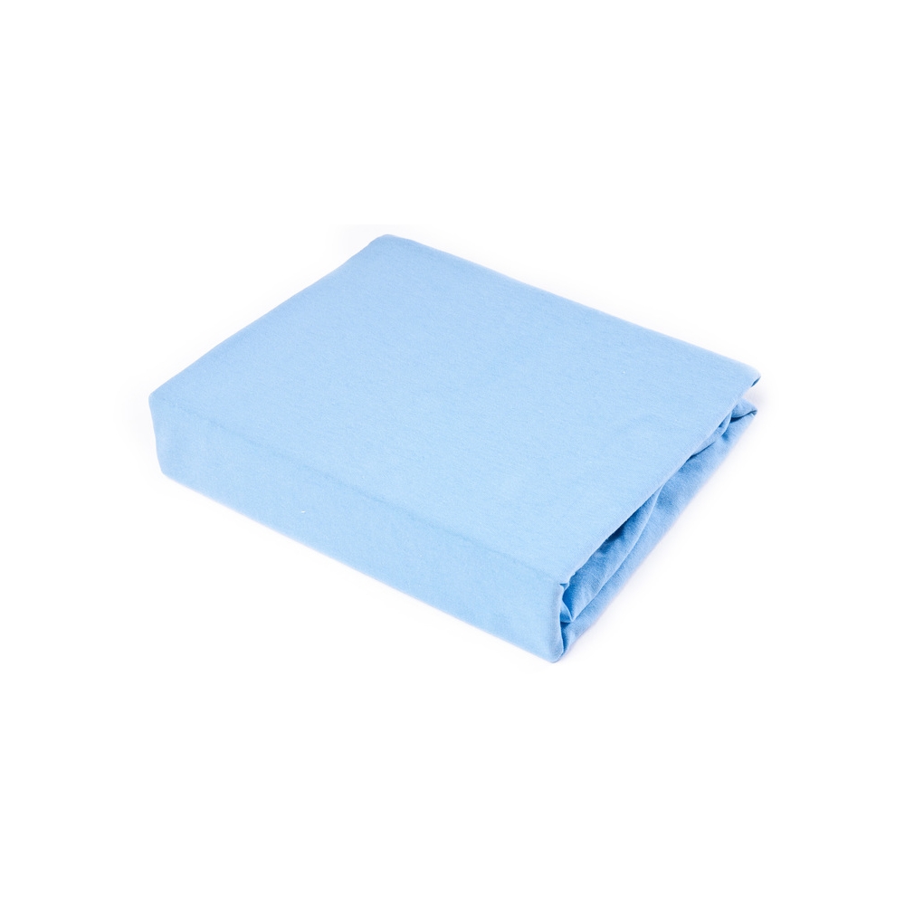 Paklodė JERSEY BLUE 120x60-Miegui, Patalynė vaikams ir kūdikiams, Paklodės-e-vaikas