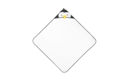 Rankšluostis Sensillo BathFriends 100x100, Baltas pingvinas-Priežiūrai, Vonios tekstilė, Rankšluosčiai-e-vaikas