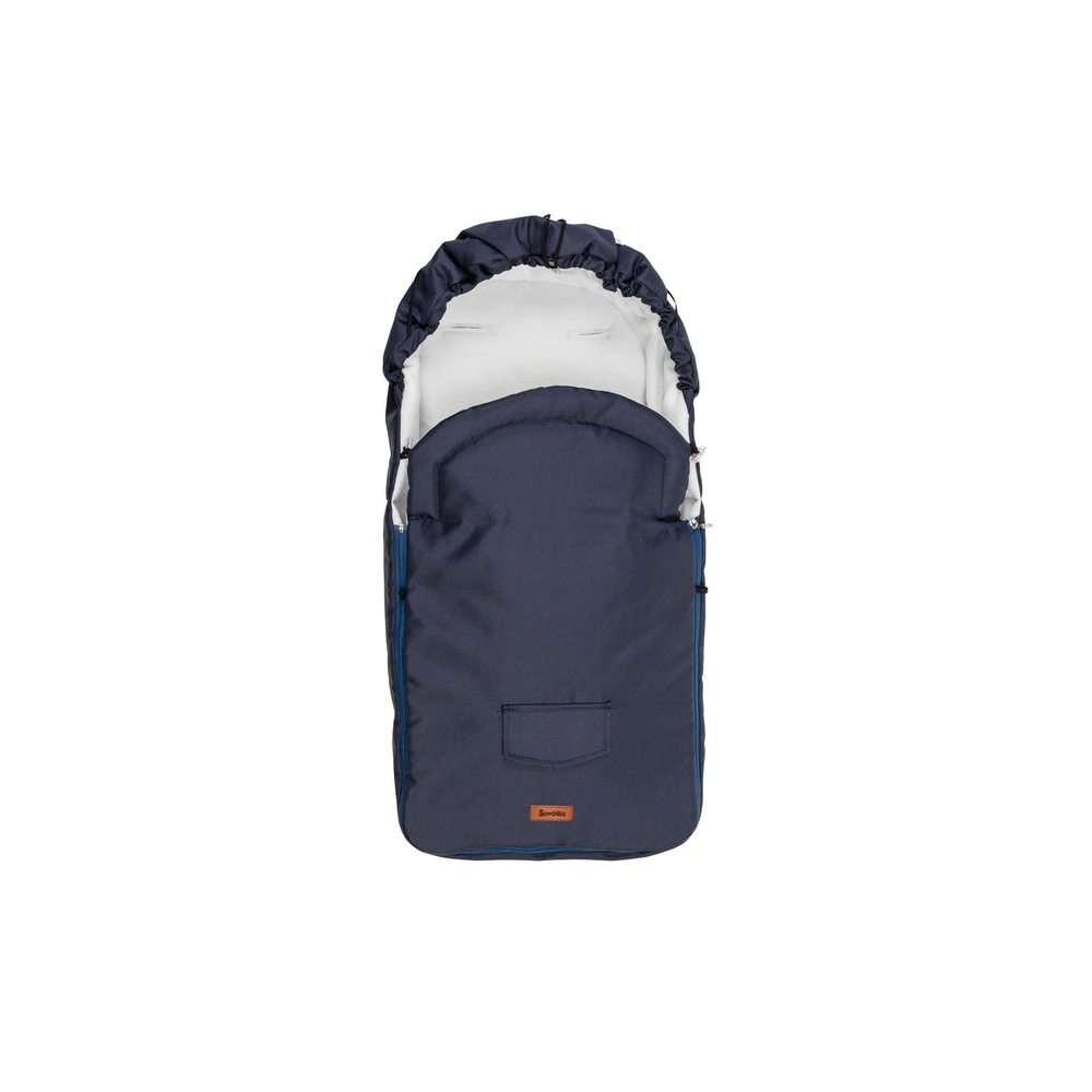 ŚPIWOREK POLAR NAVY DO WÓZKA (95x40)