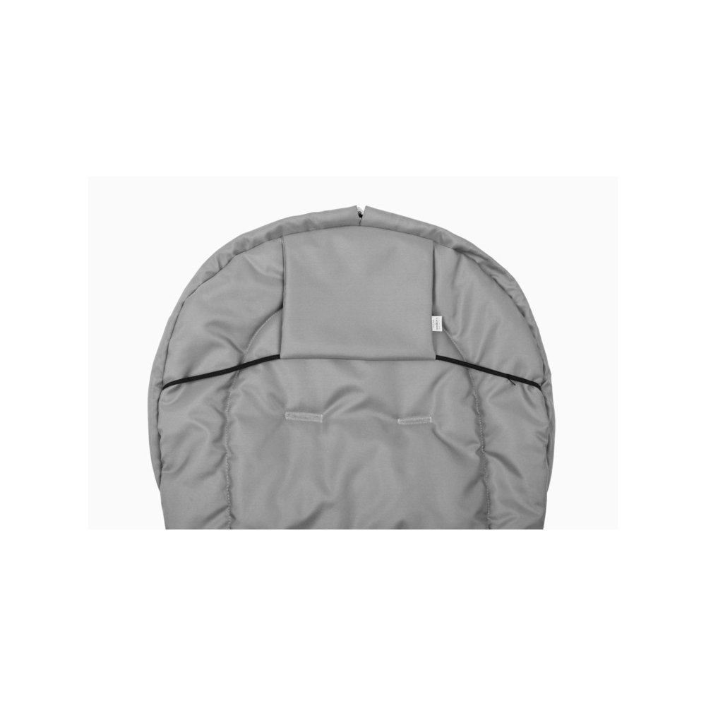 "POLAR BAG" šviesiai pilkos spalvos vokelis vaikiškiems vežimėliams (95x40)