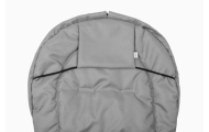 "POLAR BAG" šviesiai pilkos spalvos vokelis vaikiškiems vežimėliams (95x40)