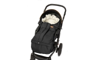 ŚPIWOREK COMBI 3w1 POLAR - BLACK/BEIGE