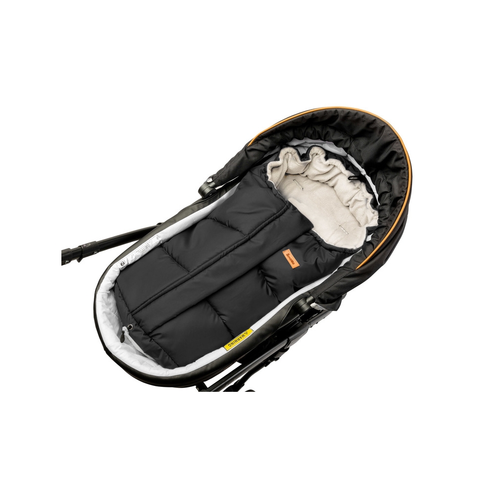 COMBI miegmaišis 3in1 POLAR - BLACK/BEIGE