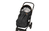ŚPIWOREK COMBI 3w1 POLAR - BLACK/GREY