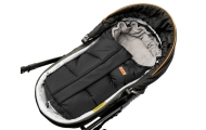 "COMBI 3in1" vilnonis miegmaišis - BLACK/GREY