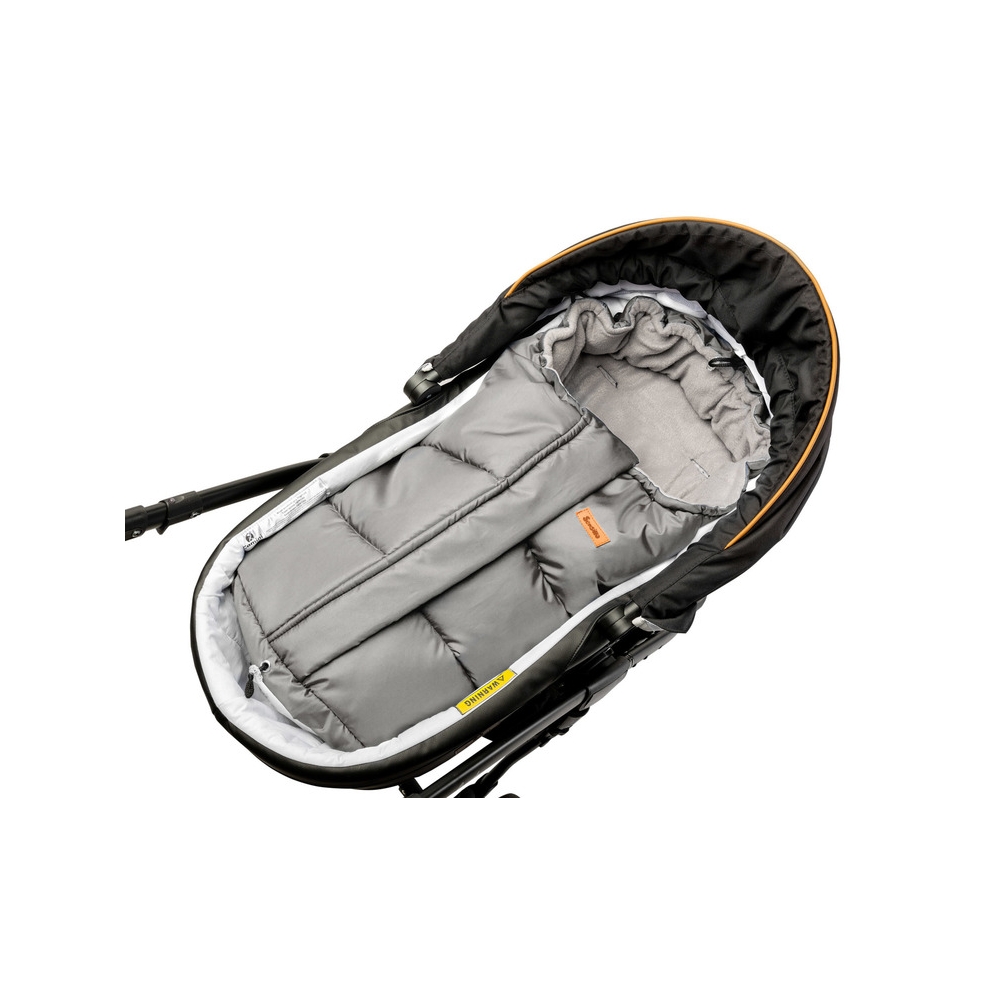 "COMBI 3-in-1" vilnonis miegmaišis - GREY