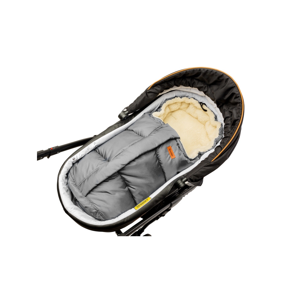Vilnonis miegmaišis Sensillo COMBI 3in1, Grey