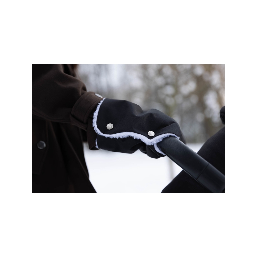 RĘKAWICZKA/MUFKA DO WÓZKA - GRAPHITE