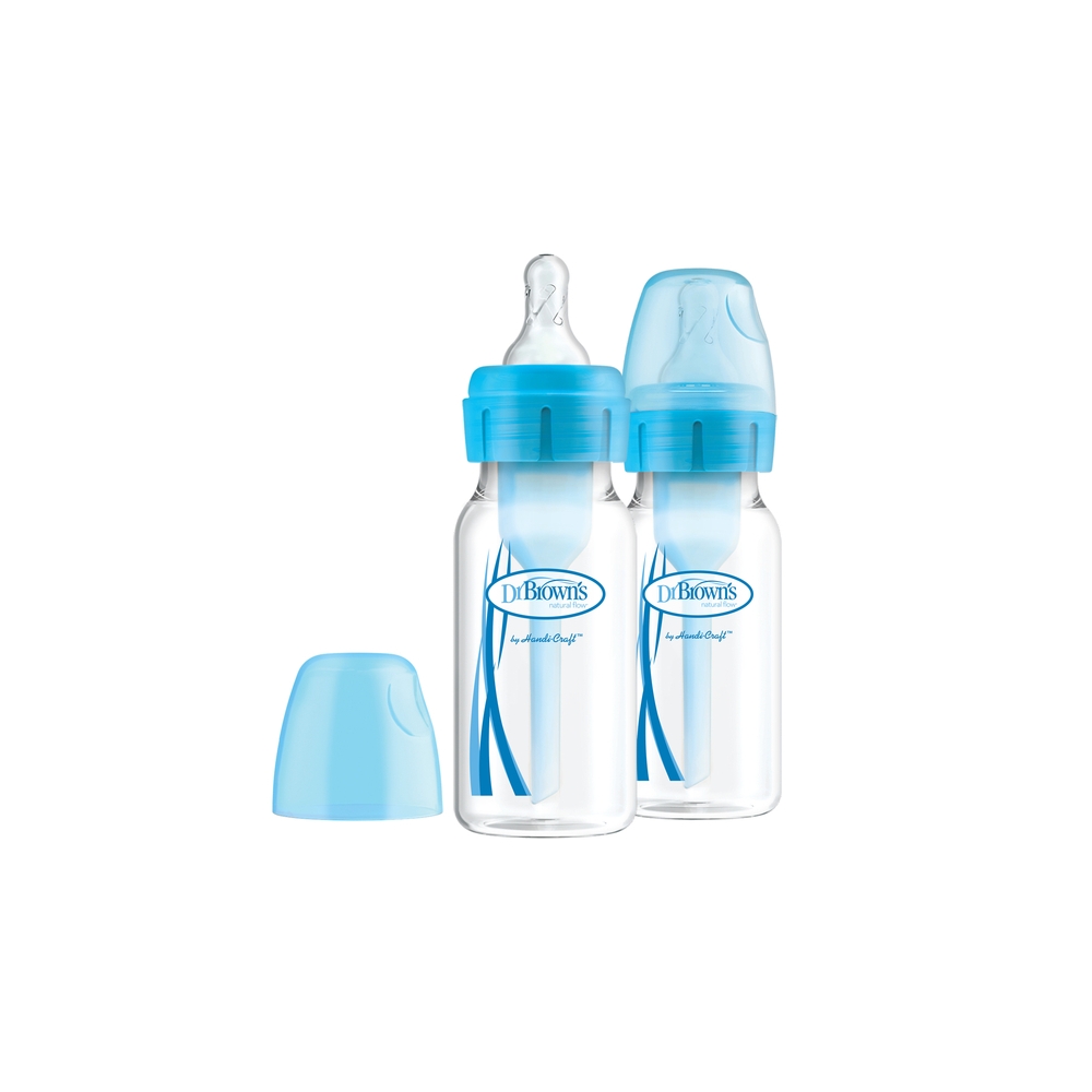 SB42405 STOVAS.BUTELIS. 120ML PARINKTYS+ 2PAK MĖLYNA-Maitinimui, Buteliukai ir žindukai-e-vaikas