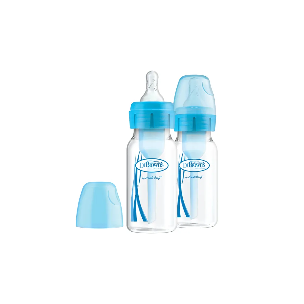 SB42405 STOVAS.BUTELIS. 120ML PARINKTYS+ 2PAK MĖLYNA-Maitinimui, Buteliukai ir žindukai-e-vaikas