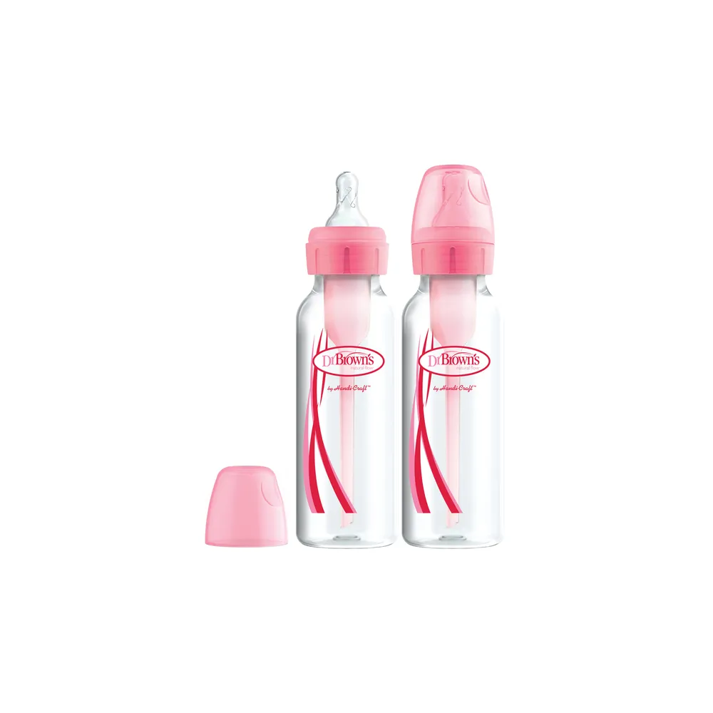 SB82305 STOVAS.BUTELIS. 250ML PARINKTYS+ 2PAK ROŽĖS-Maitinimui, Buteliukai ir žindukai-e-vaikas