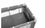 Kelioninė lovytė-maniežas Caretero BASIC PLUS, Graphite-Miegui, Maniežai-e-vaikas