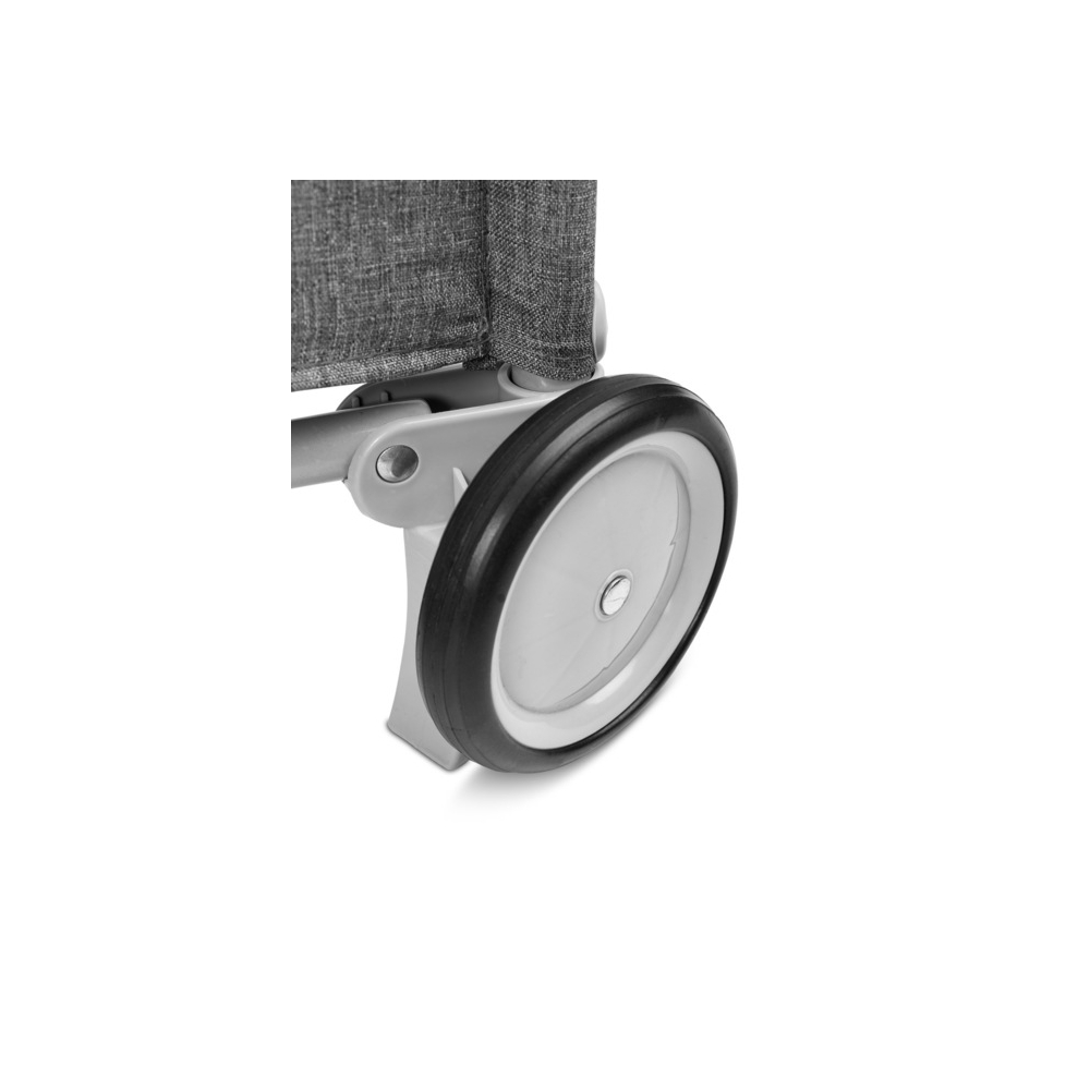 Kelioninė lovytė-maniežas Caretero BASIC PLUS, Graphite-Miegui, Maniežai-e-vaikas