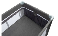 Kelioninė lovytė-maniežas Caretero BASIC PLUS, Graphite-Miegui, Maniežai-e-vaikas