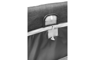 Kelioninė lovytė-maniežas Caretero BASIC PLUS, Graphite-Miegui, Maniežai-e-vaikas