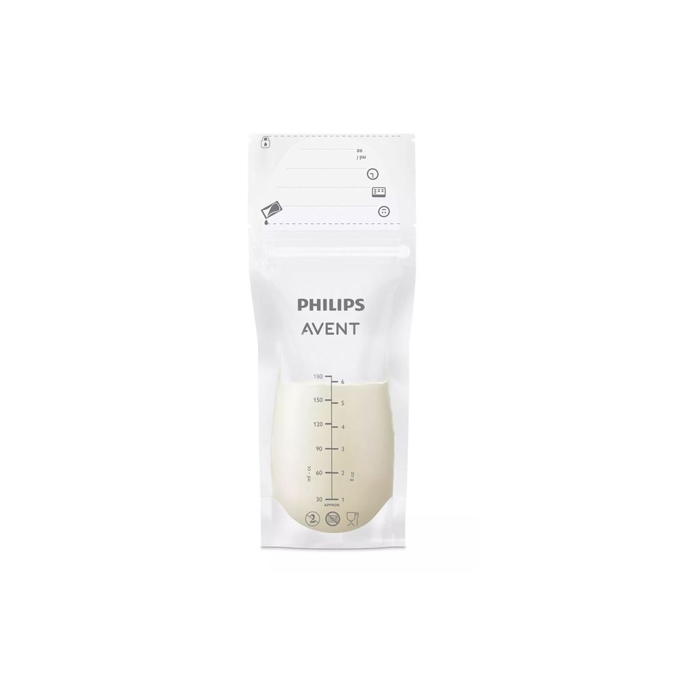 SCF603/25 PIENO MAIŠELIAI 180ML-Maitinimui, Indai, įrankiai, gertuvės, Indeliai pienui-e-vaikas