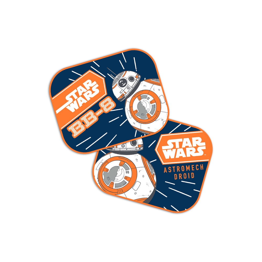 Šoninės užuolaidos žvaigždžių karai BB8, 2 vnt., 9315