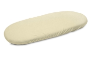Medvilninė vežimėlio paklodė Sensillo FROTTE 35x75, smėlio sp.