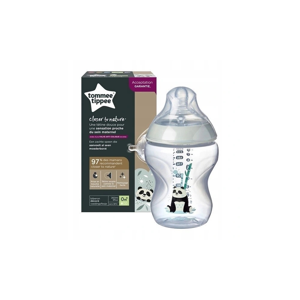 225023 BUTELIS.DEC.260 ML. Tommee Tippee