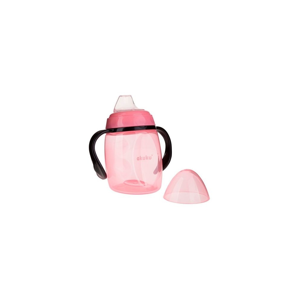 A0429 BIDON Z MIĘKKIM USTNIKIEM PINK