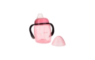 A0429 BIDON Z MIĘKKIM USTNIKIEM PINK