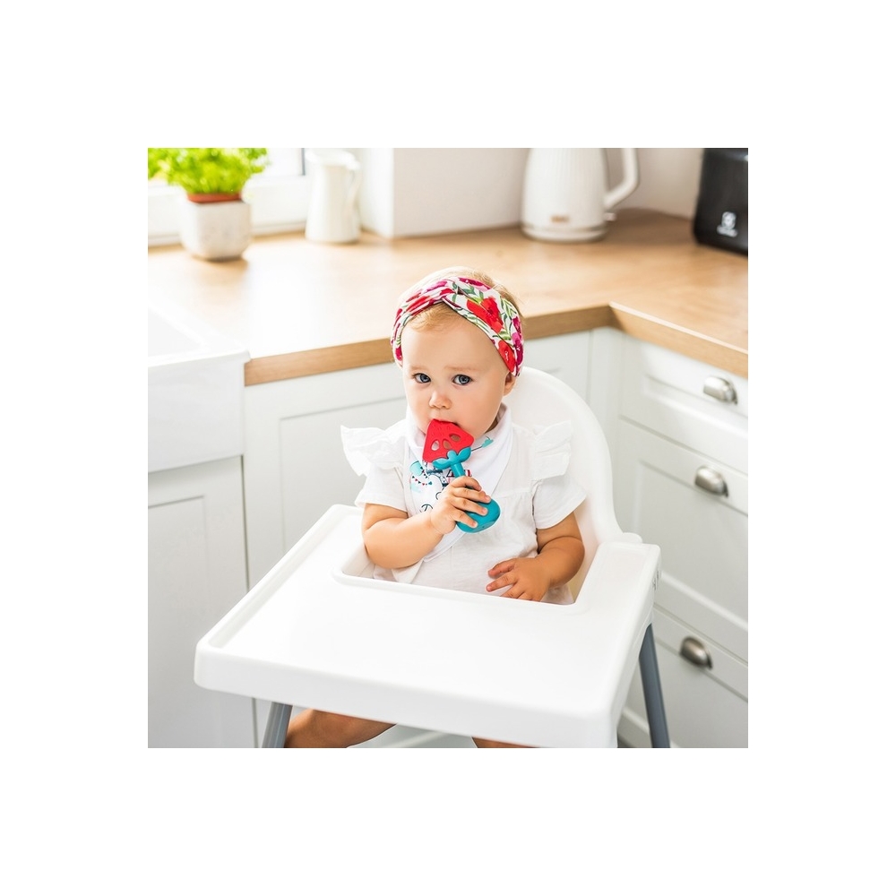 499/02 GRYZAK Z GRZECHOTKĄ EDUKACYJNY TASTY WATERMELON BabyOno