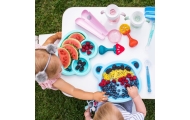 499/02 GRYZAK Z GRZECHOTKĄ EDUKACYJNY TASTY WATERMELON BabyOno