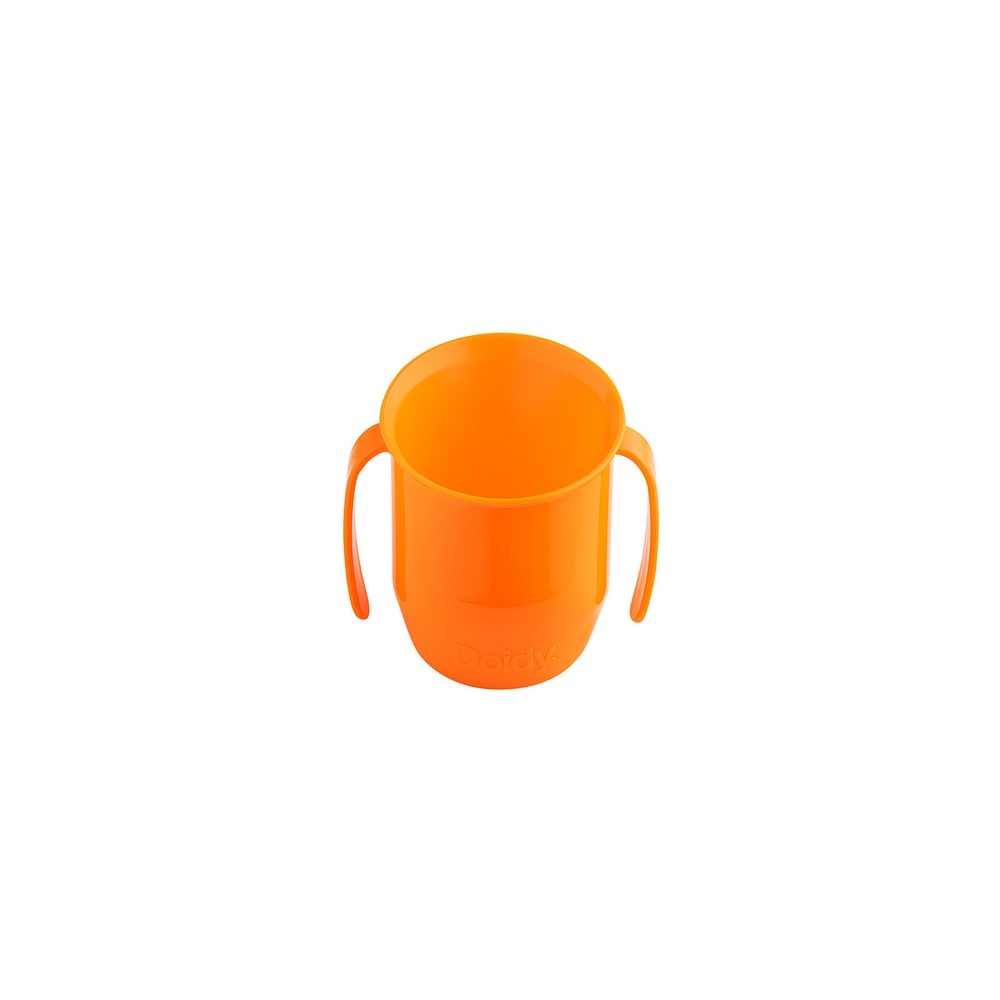 050 ORANŽINĖS SPALVOS PUODELIS - ORANŽINIS-Maitinimui, Indai, įrankiai, gertuvės, Puodeliai, gertuvės-e-vaikas
