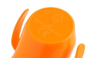 050 ORANŽINĖS SPALVOS PUODELIS - ORANŽINIS-Maitinimui, Indai, įrankiai, gertuvės, Puodeliai, gertuvės-e-vaikas