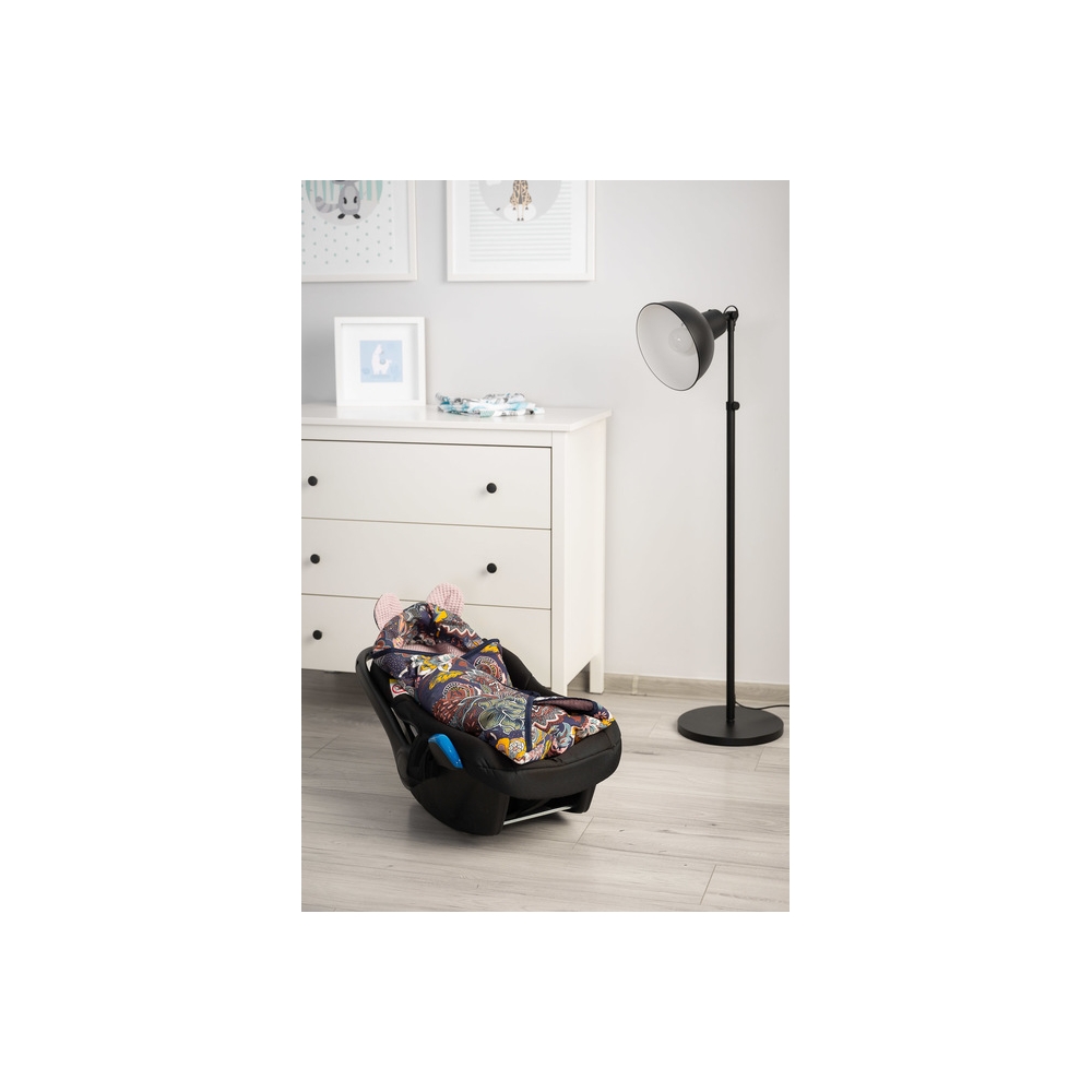 OTULACZ DO FOTELIKA WAFEL BOHO BRUDNY RÓŻ