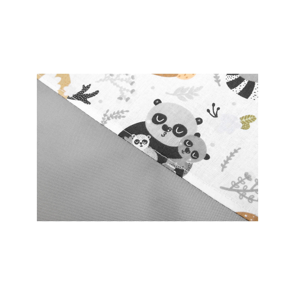 KOSZ NA ZABAWKI MEDIUM 35X47 CM SZOPY SZARE 