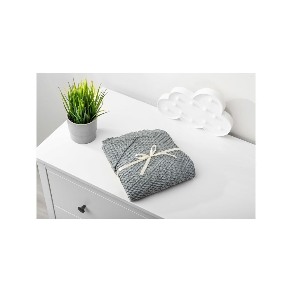 OTULACZ Z KAPTURKIEM 100% BAMBOO GIFT GRAFITOWY
