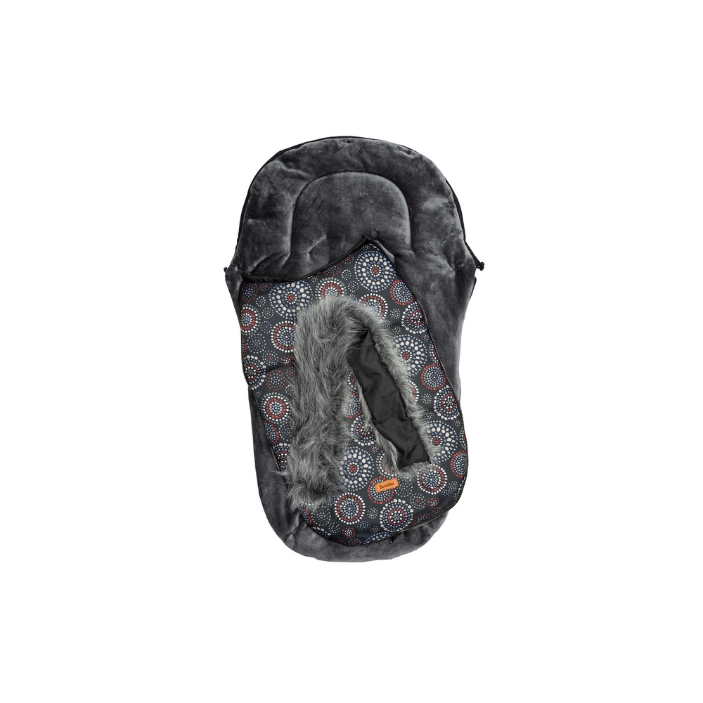 Miegmaišis Sensillo Olaf 100 x 45 cm, Black Rosettes