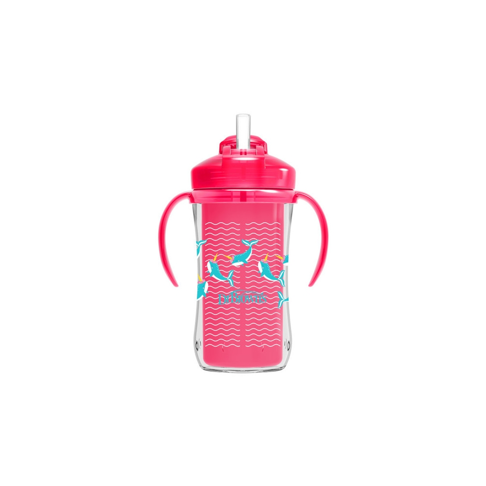 TC01201 TERMO PUODELIS SU ŠIAUDELIU 300ML 12+ ROŽINIS-Maitinimui, Indai, įrankiai, gertuvės, Puodeliai, gertuvės, Termo indai-e-