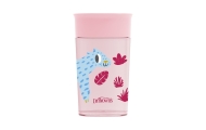 TC01093 KUBEK 360* PICIE JAK ZE SZKLANKI 300ML RÓŻOWY