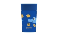 TC01094 KUBEK 360* PICIE JAK ZE SZKLANKI 300ML NIEBIESKI