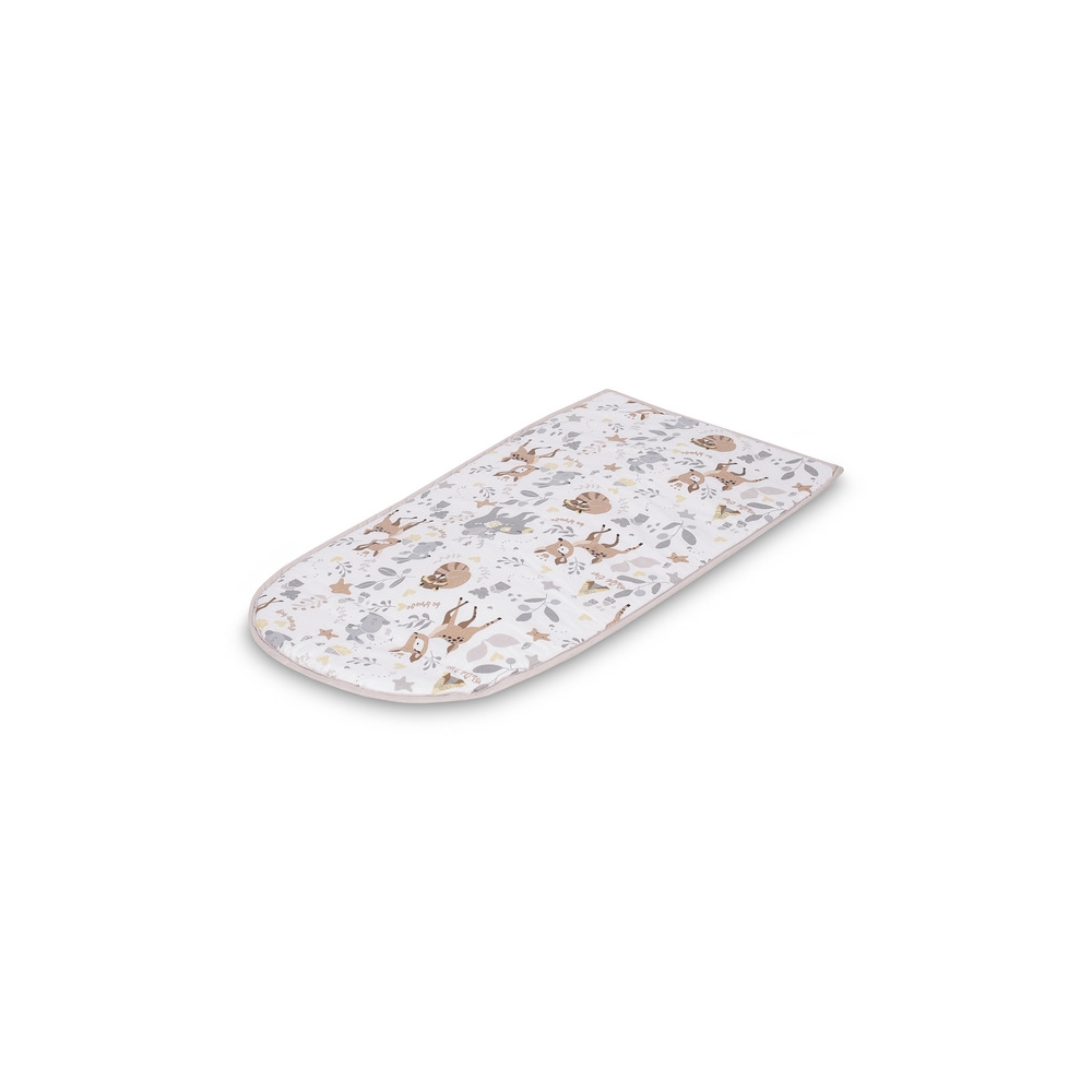 VELVET WHITE Miško nuotykių kokonas 80x45 + pagalvė-Miegui, Lopšiukai-e-vaikas