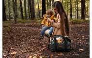 KREPŠELIS VAIKIŠKAM VEŽIMĖLIUI IŠ EKOLOGIŠKOS ODOS FOREST ADVENTURE WHITE