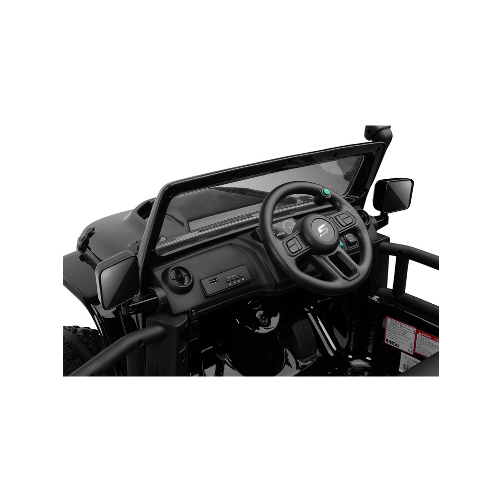 Elektromobilis Toyz Ringo, Black-Elektromobiliai vaikams, Visureigiai-e-vaikas