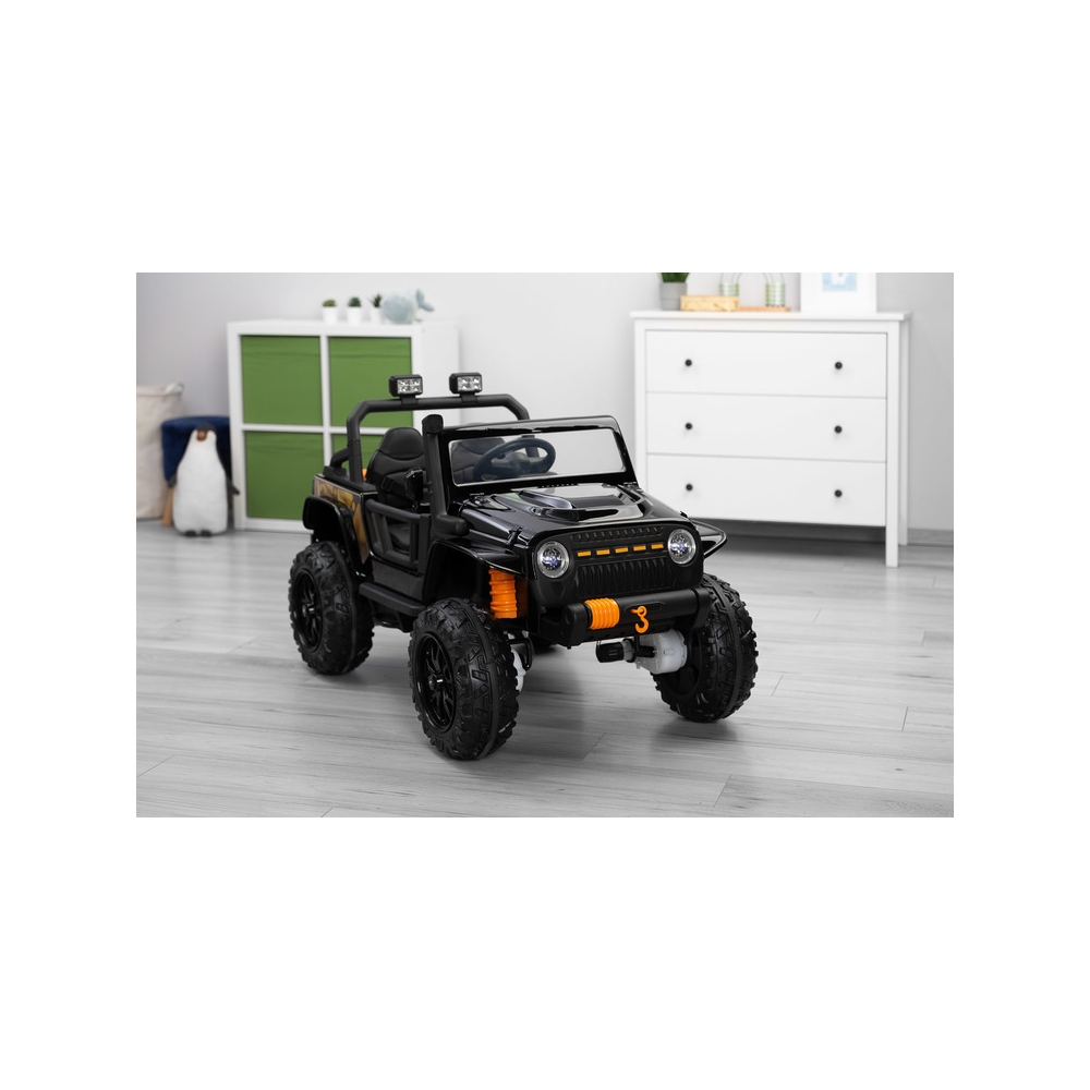 Elektromobilis Toyz Ringo, Black-Elektromobiliai vaikams, Visureigiai-e-vaikas
