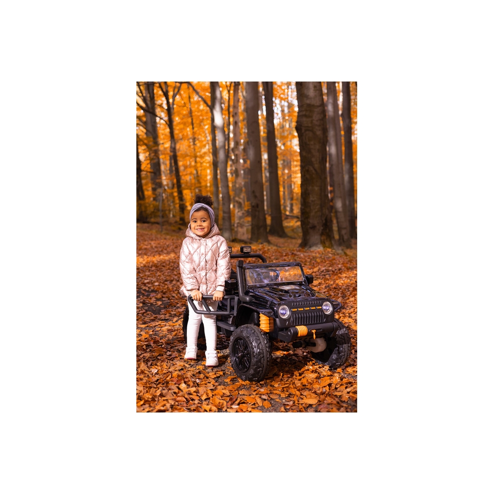 Elektromobilis Toyz Ringo, Black-Elektromobiliai vaikams, Visureigiai-e-vaikas
