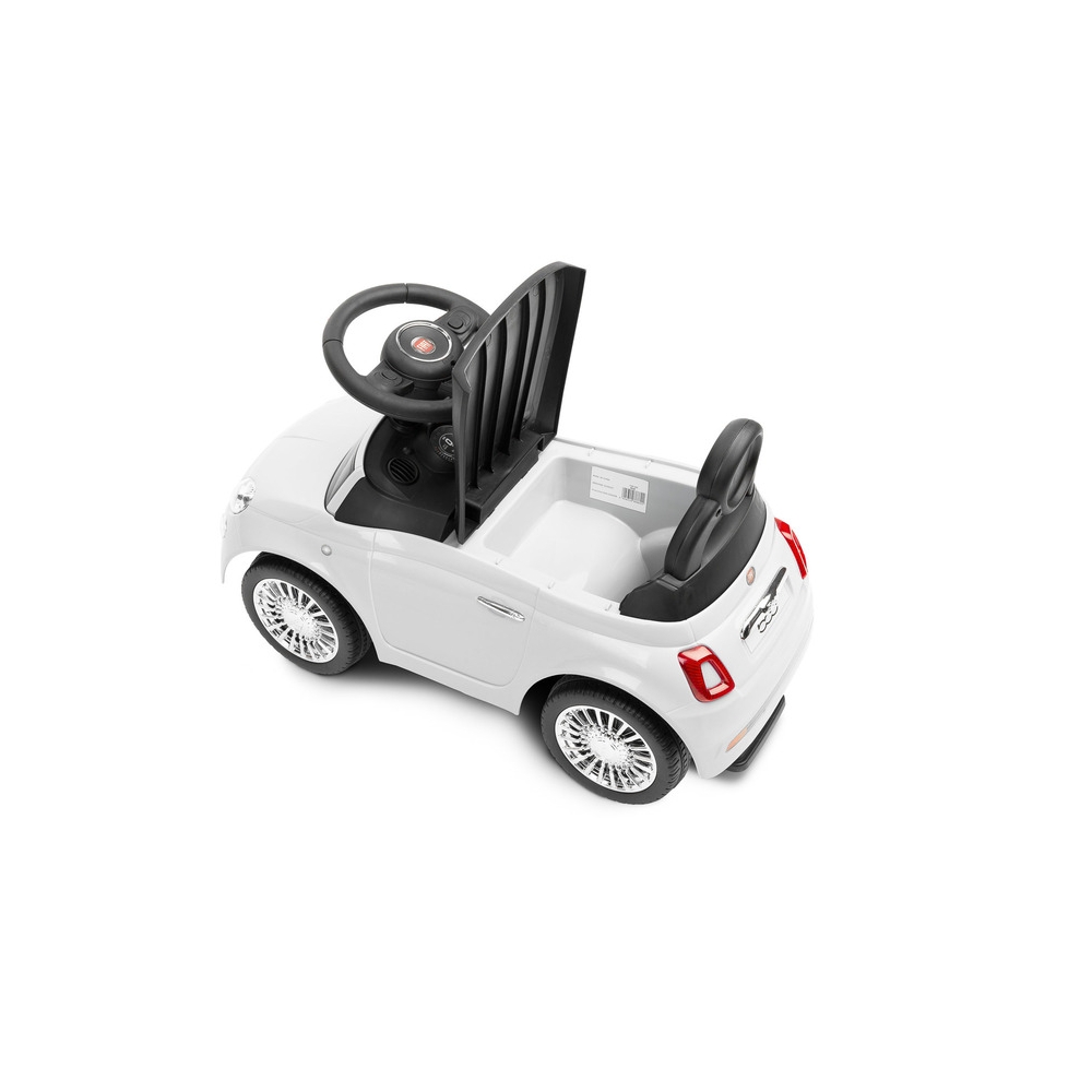 JEŹDZIK FIAT 500 WHITE