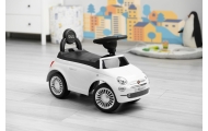 Paspiriama mašinėlė Toyz Fiat 500, White-Judėjimui, Paspiriamosios mašinėlės ir jų priedai, Paspiriamos mašinėlės-e-vaikas