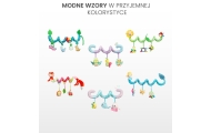 Spalvingas minkštas vežimėlio žaislas PELĖDA