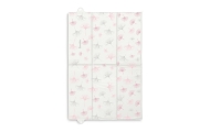 Kelioninis vystymo kilimėlis Sensillo 40×58cm, Botanical pink-Priežiūrai, Vystymo lentos, kilimėliai, Vystymo kilimėliai-e-vaika