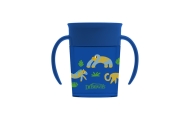 TC71006 PUODELIS 360* GERIAMASIS KAIP STIKLINĖ 200ML MĖLYNAS-Maitinimui, Indai, įrankiai, gertuvės, Puodeliai, gertuvės-e-vaikas
