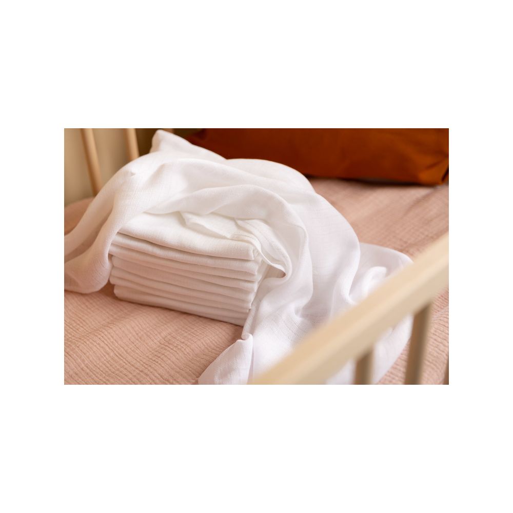 Vystyklai Sensillo TETRA Standart COMFORT 80x80, 1vnt (1 pakuotė - 10 vnt)-Priežiūrai, Vonios tekstilė, Vystyklai-e-vaikas