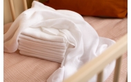 Vystyklai Sensillo TETRA Standart COMFORT 80x80, 1vnt (1 pakuotė - 10 vnt)-Priežiūrai, Vonios tekstilė, Vystyklai-e-vaikas